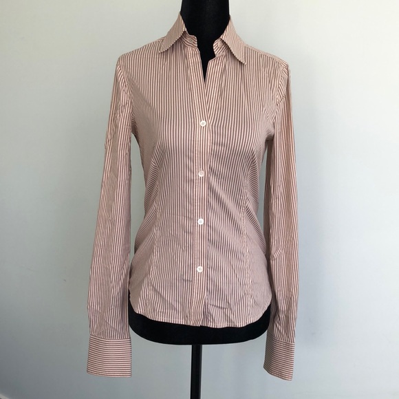 BCBGMAXAZRIA button down dress shirt. Size XXS - Picture 1 of 7